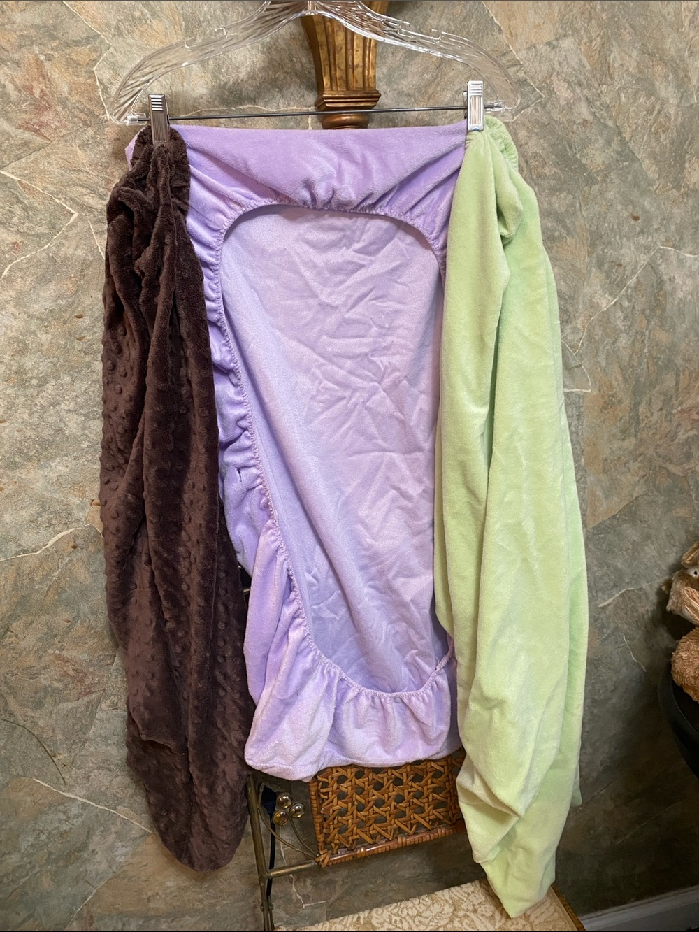 Bassinet sheet fitted velour soft comfort cozy covers cradle three